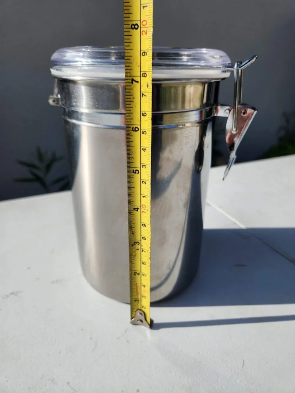 Airtight Stainless Steel Kitchen Canister Food Storage Pantry Container with Loc